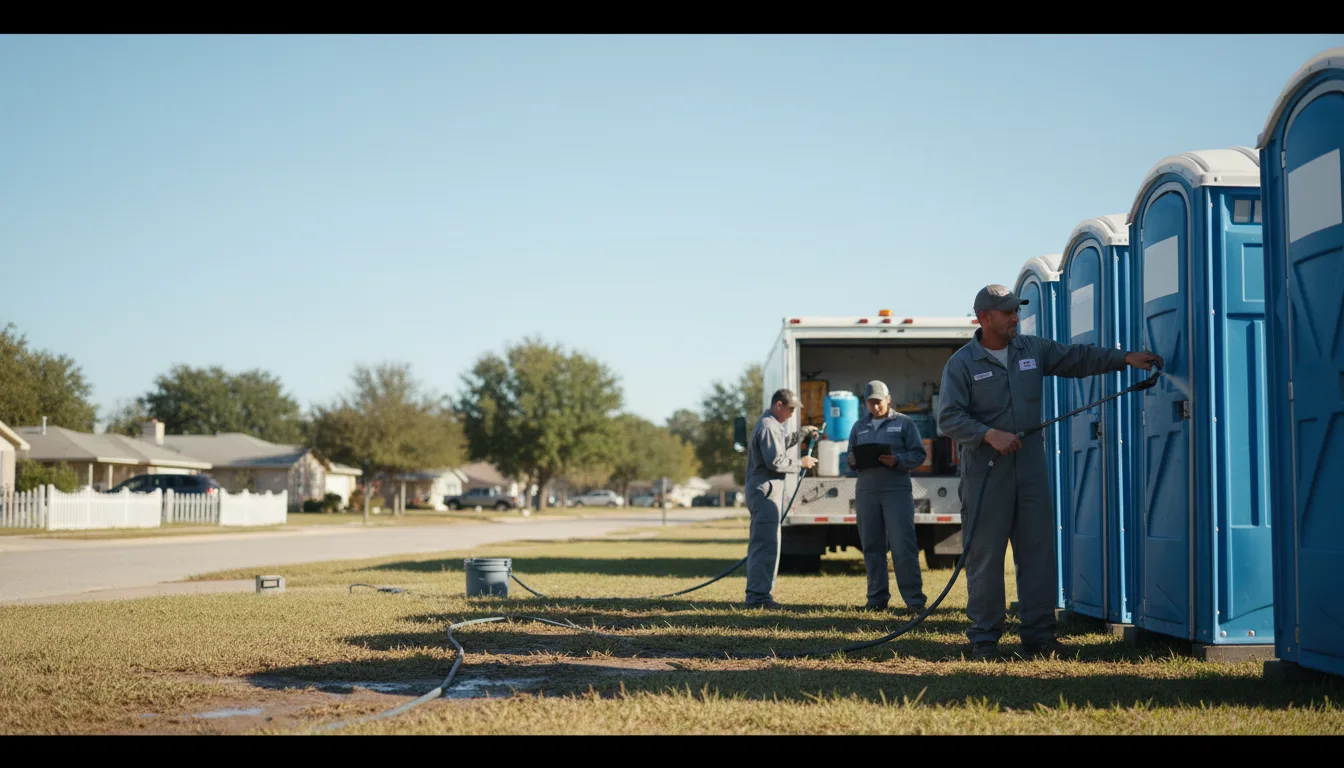 Long-Term Portable Toilet Rental in Rugby, ND near me